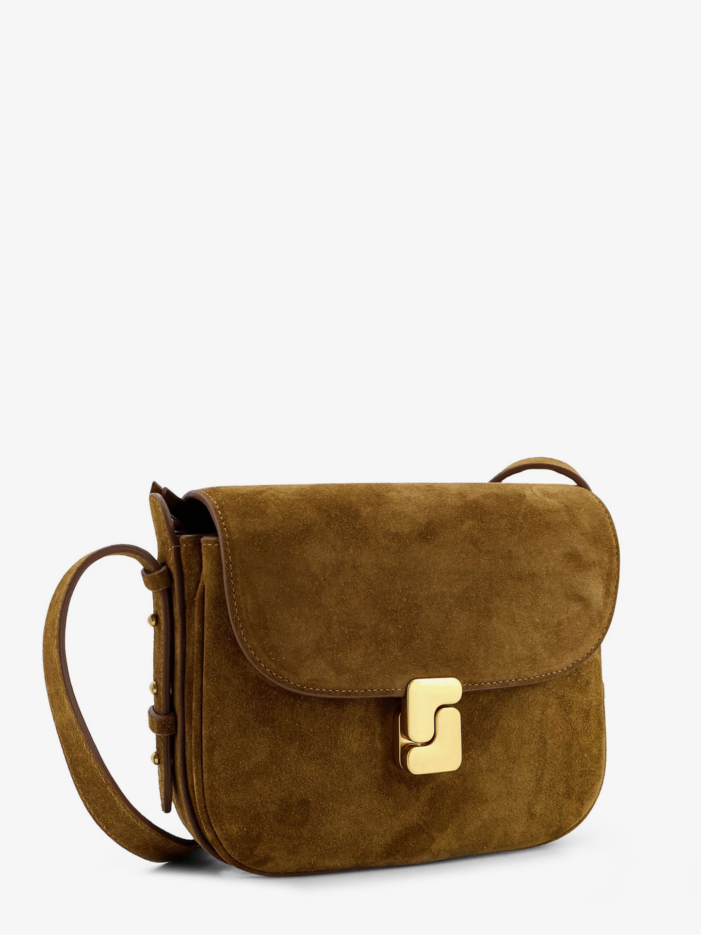 Bellissima Mini suede crossbody bag