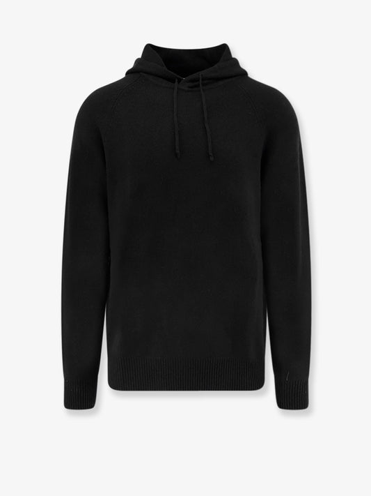 Hooded cashmere sweater