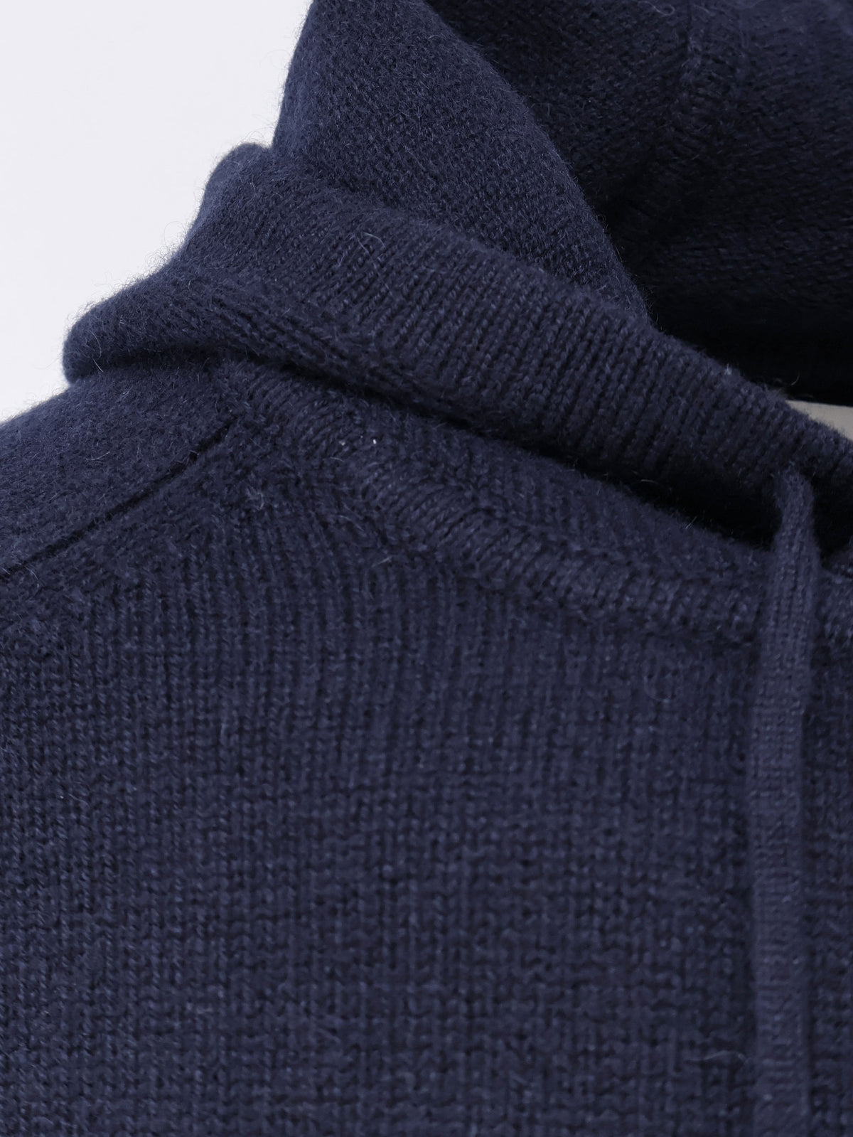 Hooded cashmere sweater