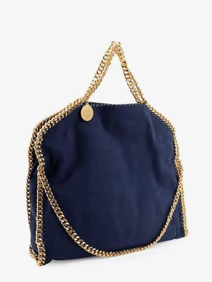 Falabella alter suede shoulder bag with metal profiles thumbnail