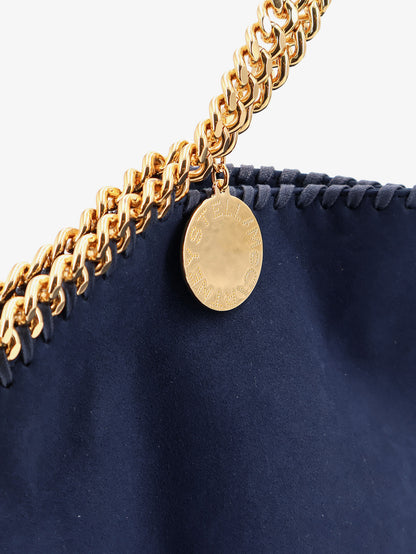 Falabella alter suede shoulder bag with metal profiles thumbnail