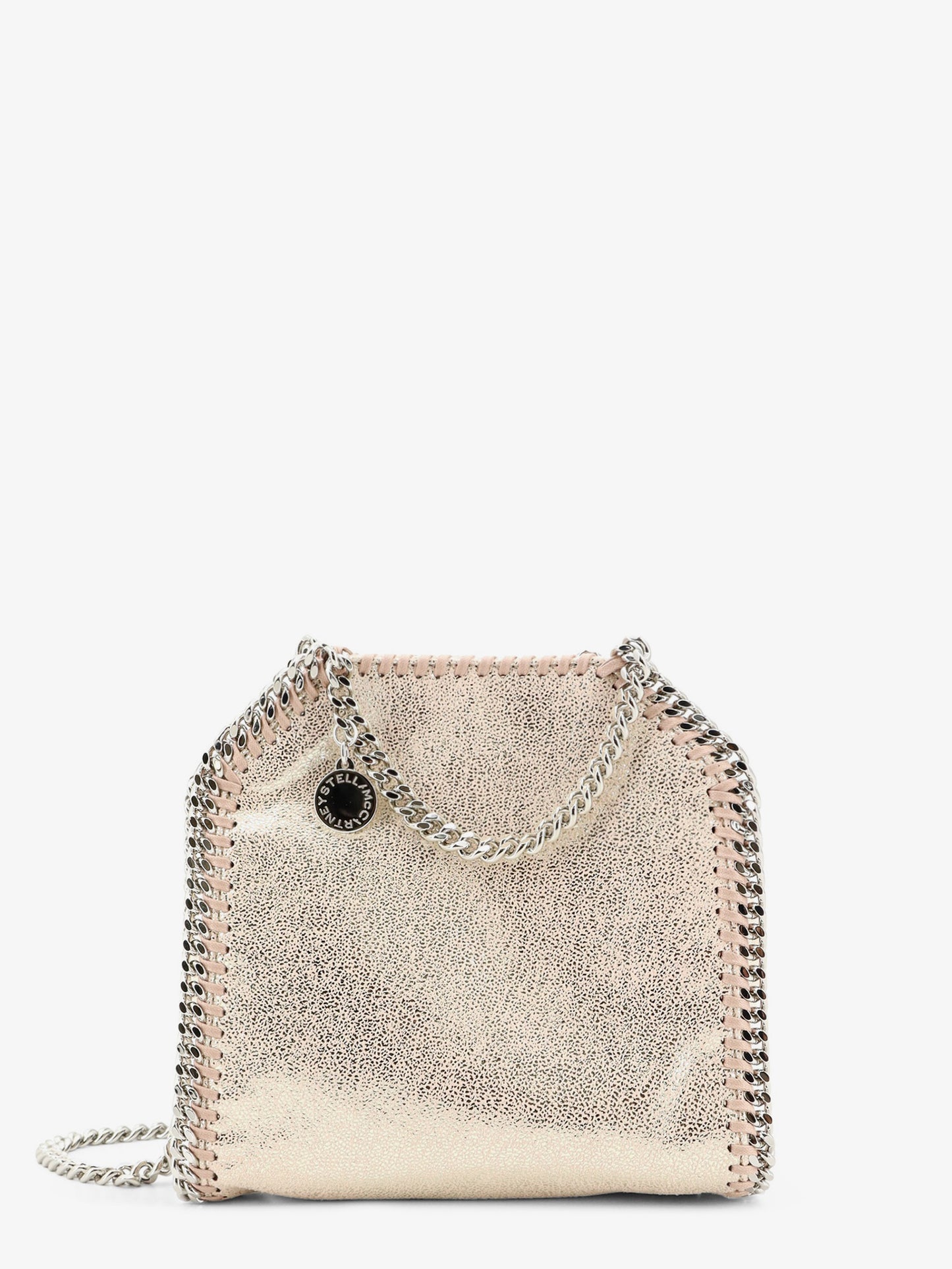 Borsa a tracolla Falabella Tiny in Shiny Shaggy Deer