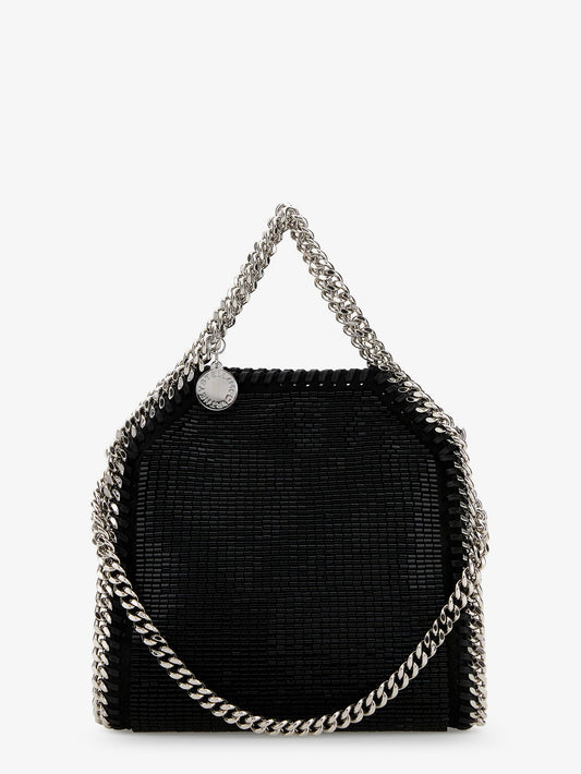 Borsa a tracolla Falabella Tiny con perline all-over