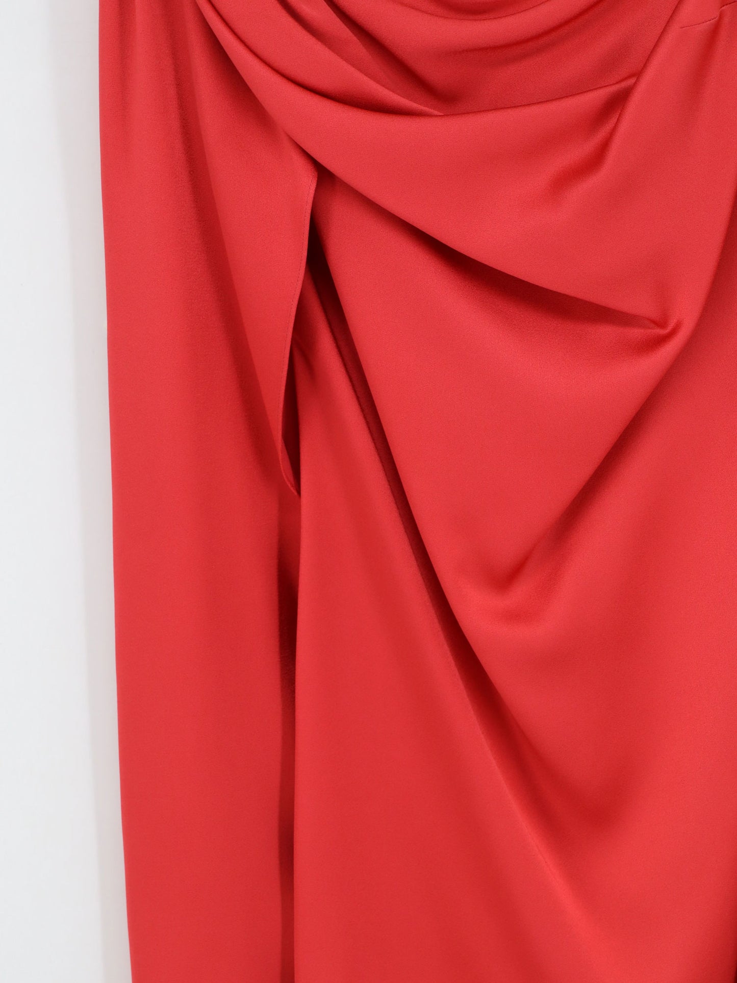 Satin mini dress