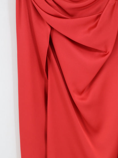 Satin mini dress thumbnail