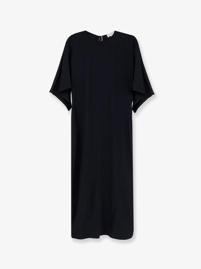 Responsible acetate and viscose dress thumbnail