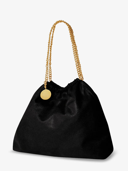Borsa a spalla Falabella in tessuto Shaggy Deer thumbnail