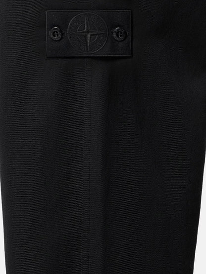Wool and cotton blend trousers thumbnail