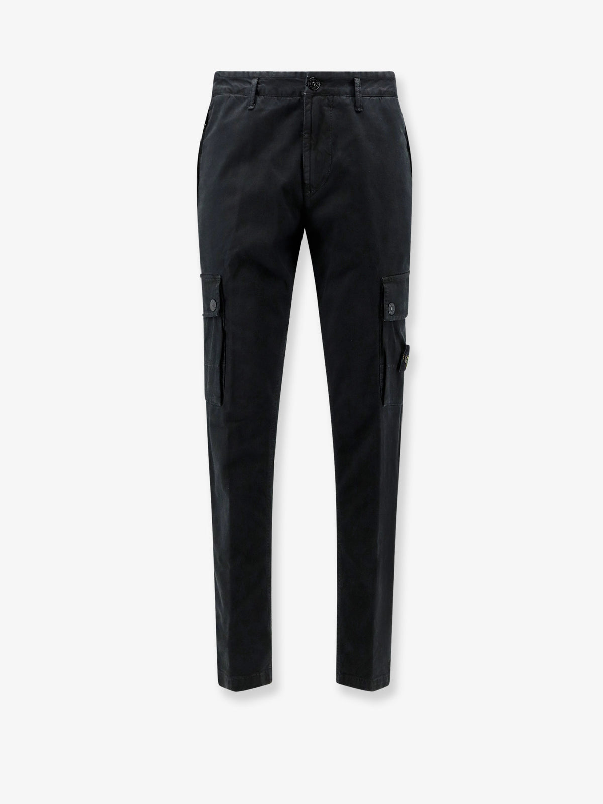 Cargo stretch organic cotton trousers