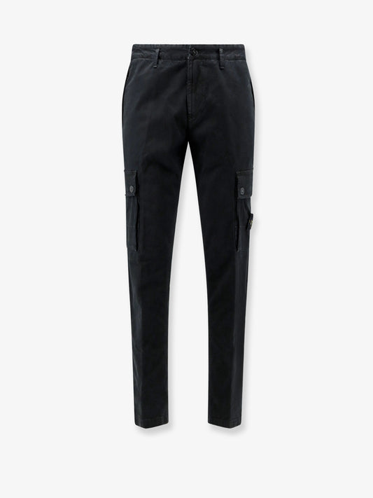 Cargo stretch organic cotton trousers