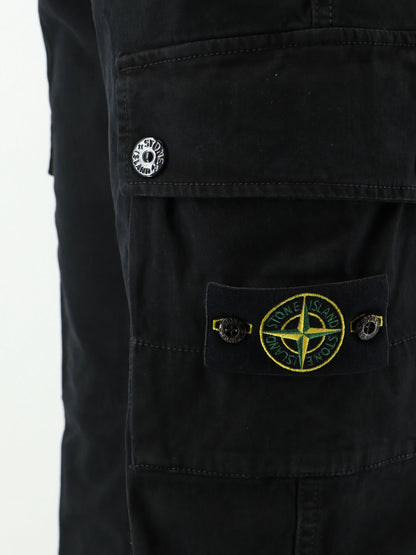 Cargo stretch organic cotton trousers thumbnail
