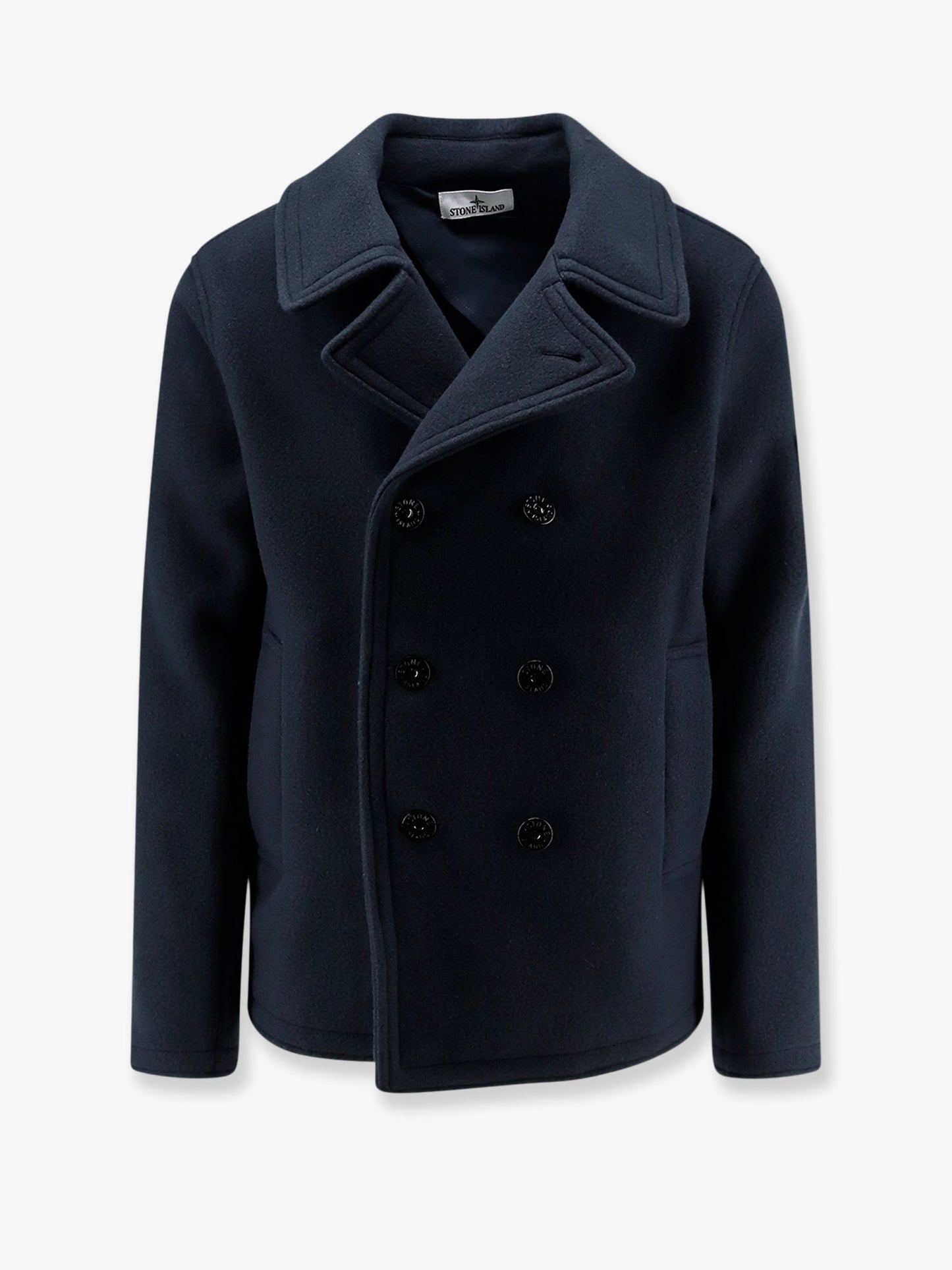 Wool blend coat