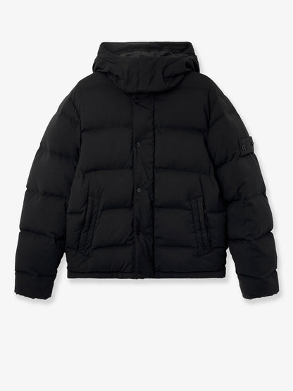 Stretch wool blend down jacket thumbnail