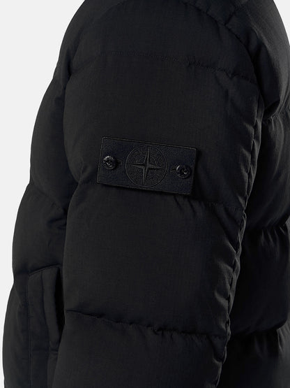 Stretch wool blend down jacket thumbnail