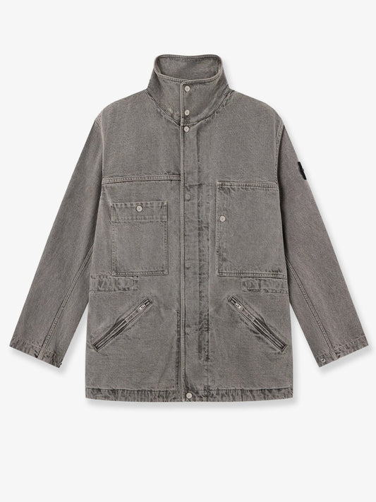 Recycled cotton blend jacket