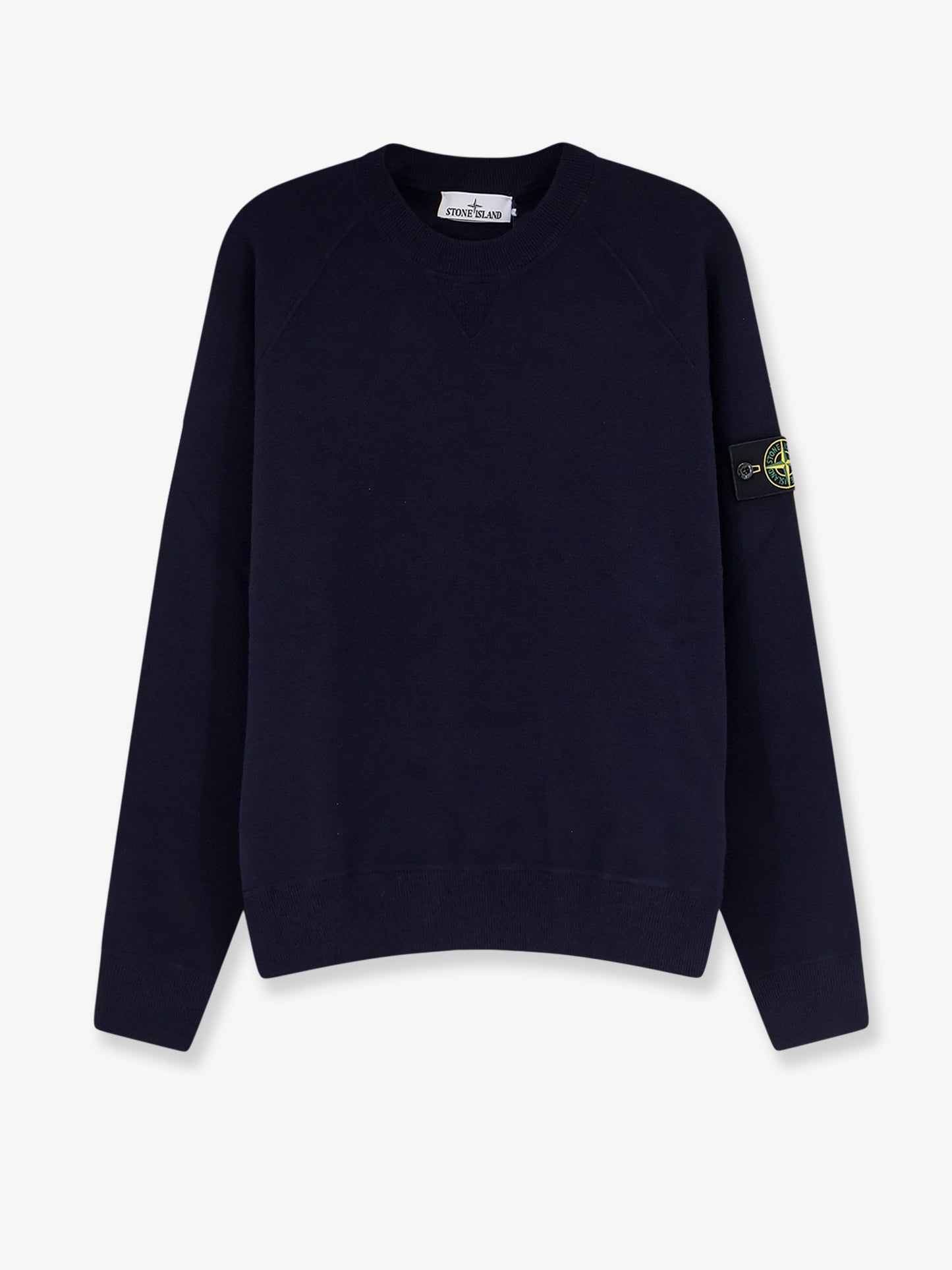 Maglia in cotone con patch logo laterale
