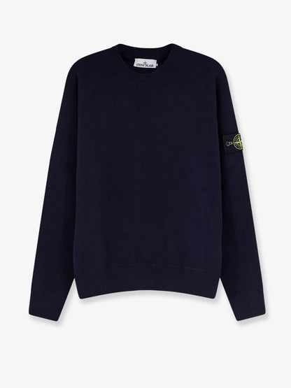 Maglia in cotone con patch logo laterale thumbnail