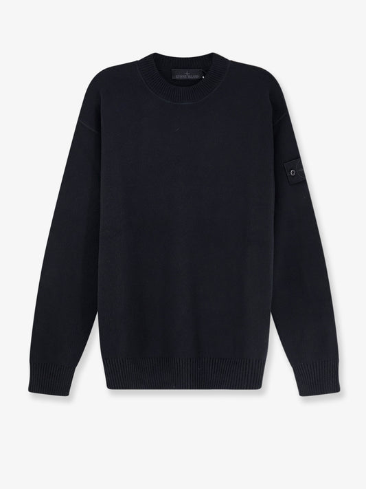 Maglia in cotone con profili a costine