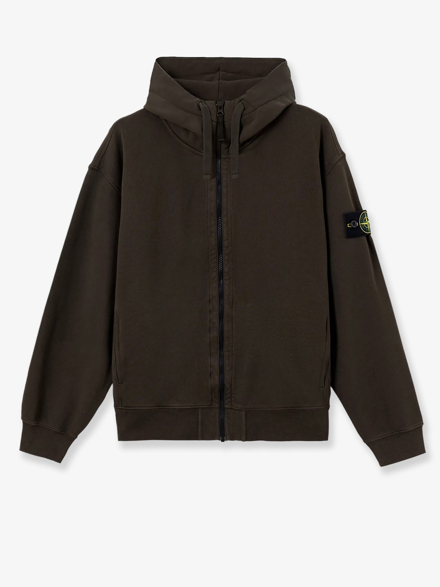 Felpa Oversize con cappuccio in cotone biologico