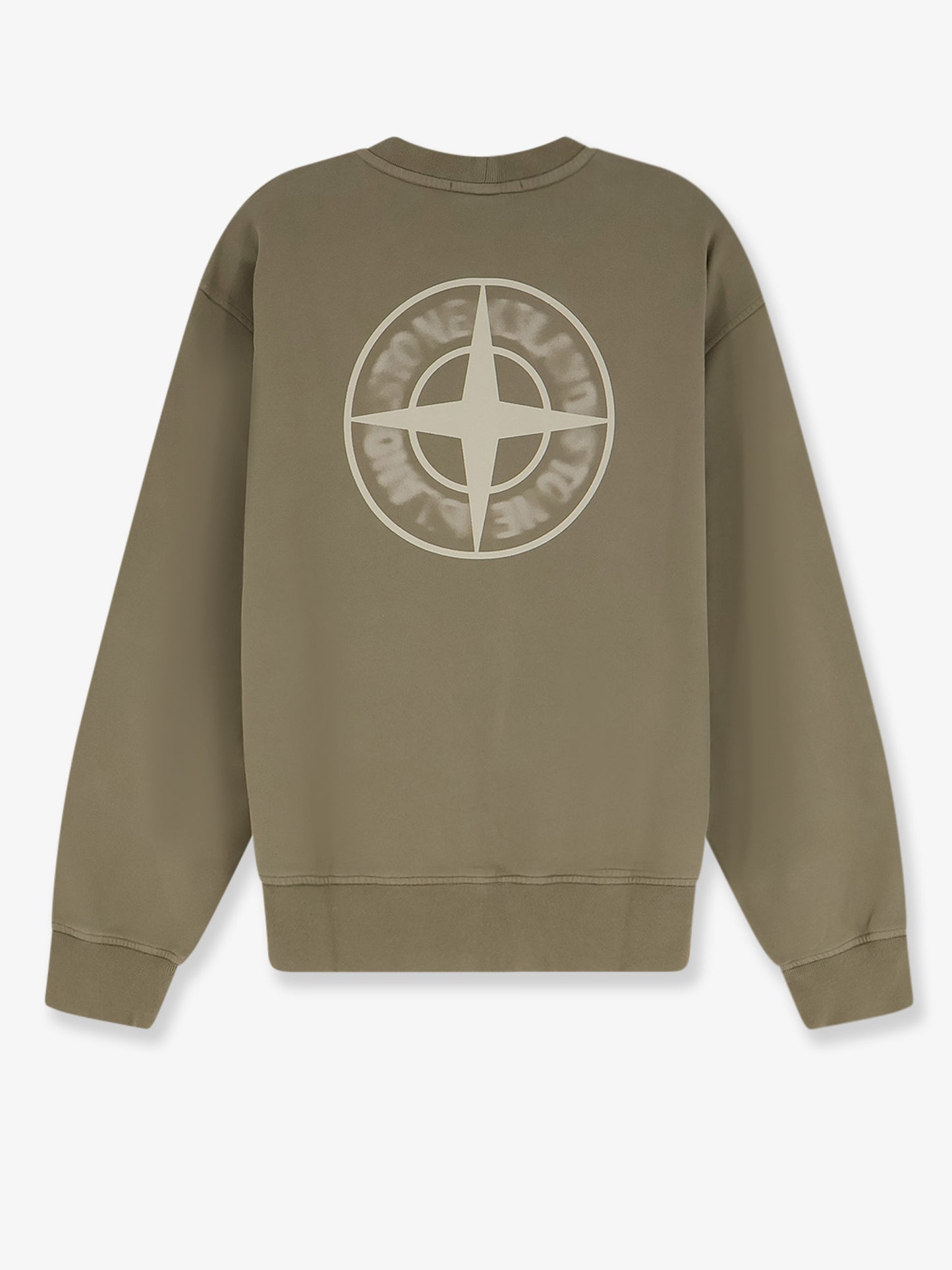 Organic cotton sweatshirt with Logo print