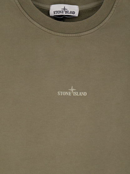 Organic cotton sweatshirt with Logo print thumbnail