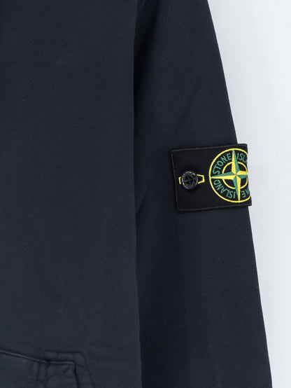 Felpa in cotone con patch logo laterale thumbnail
