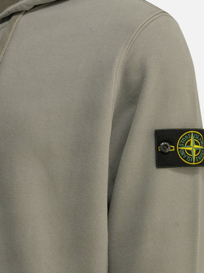 Organic cotton sweatshirt with lateral Logo patch thumbnail