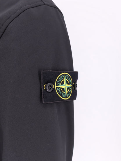 Giubbino in tessuto tecnico con iconico patch logo laterale thumbnail