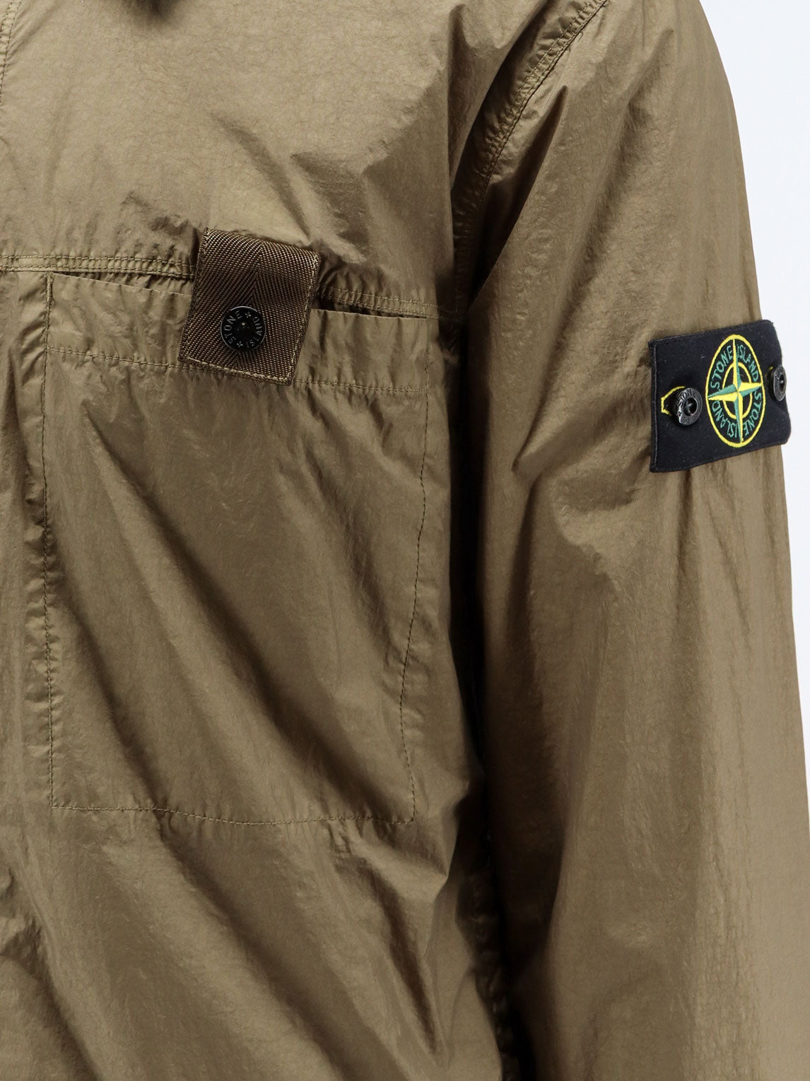Crinkle Reps NY recycled nylon jacket