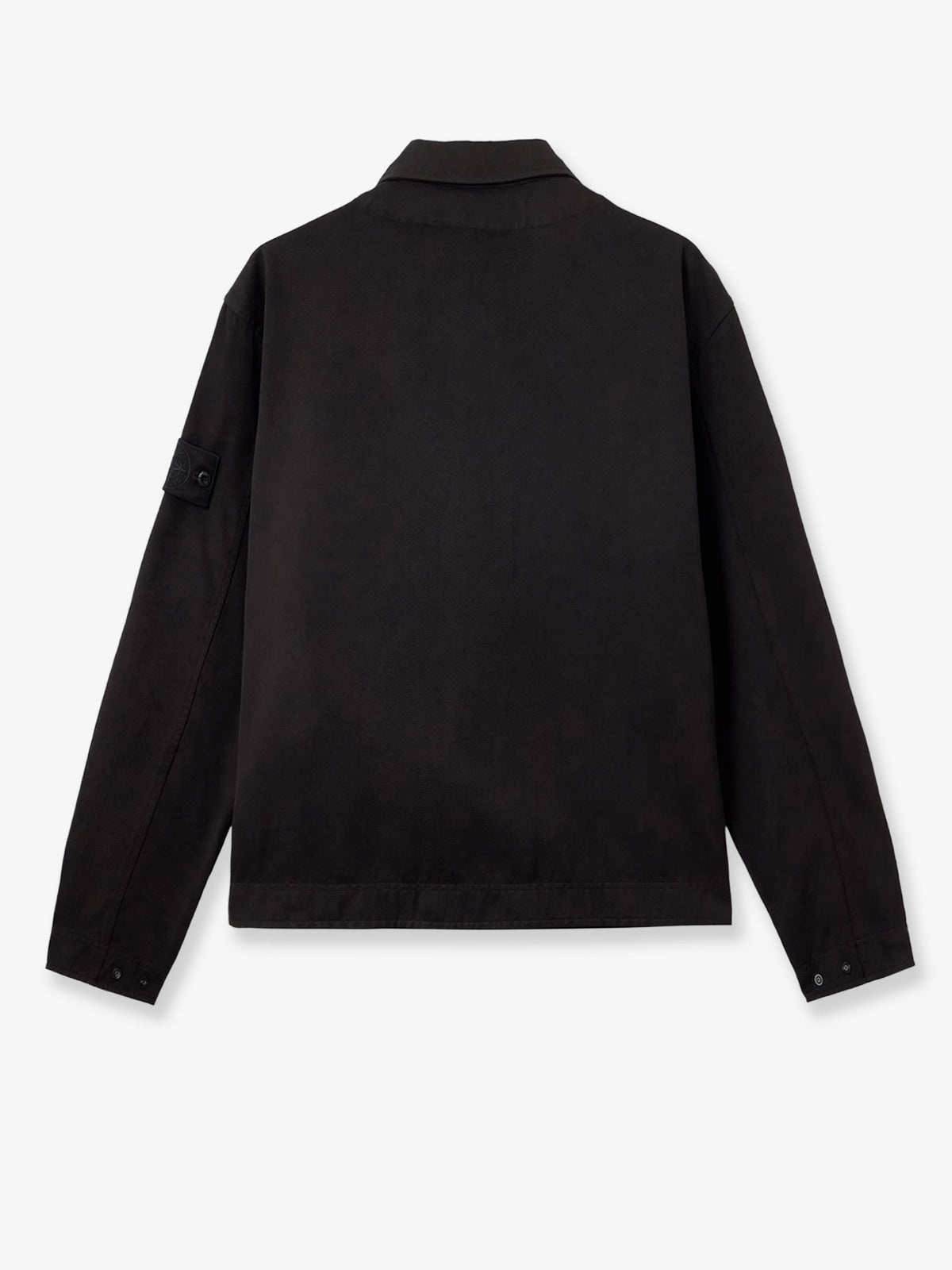 Raw Hand Wool Cotton Gabardine-TC S.I: Ghost wool and cotton blend jacket
