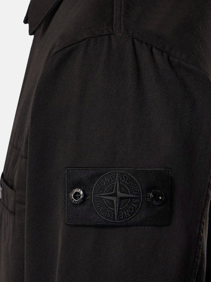 Raw Hand Wool Cotton Gabardine-TC S.I: Ghost wool and cotton blend jacket thumbnail