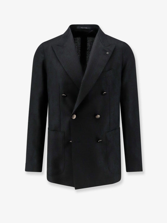 Blazer doppiopetto in lana vergine