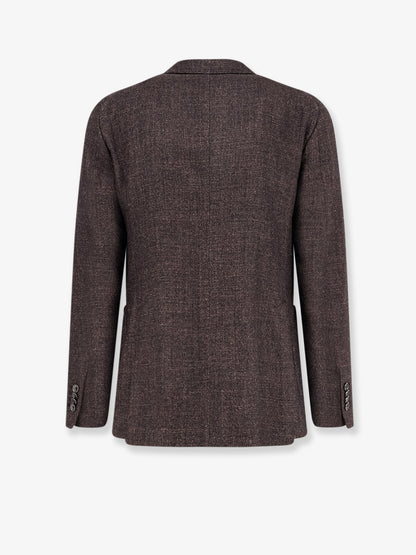Virgin wool and silk blazer thumbnail