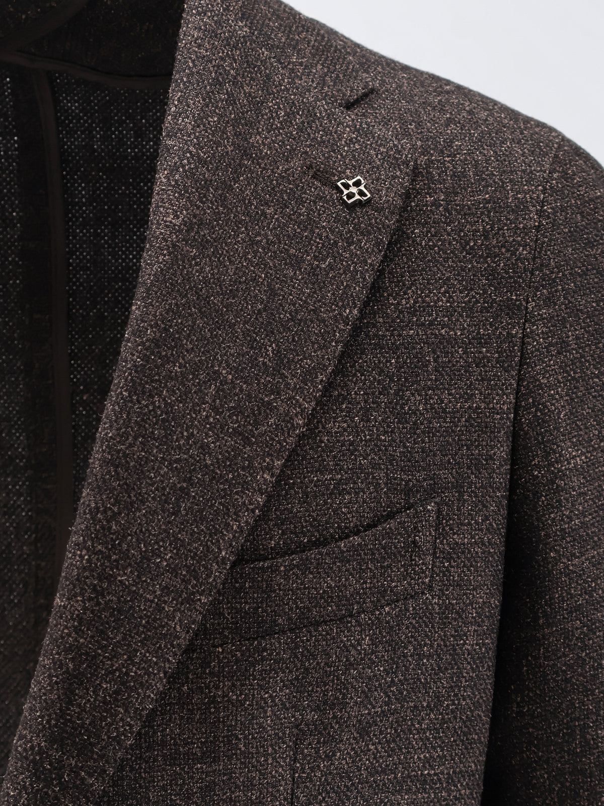 Virgin wool and silk blazer