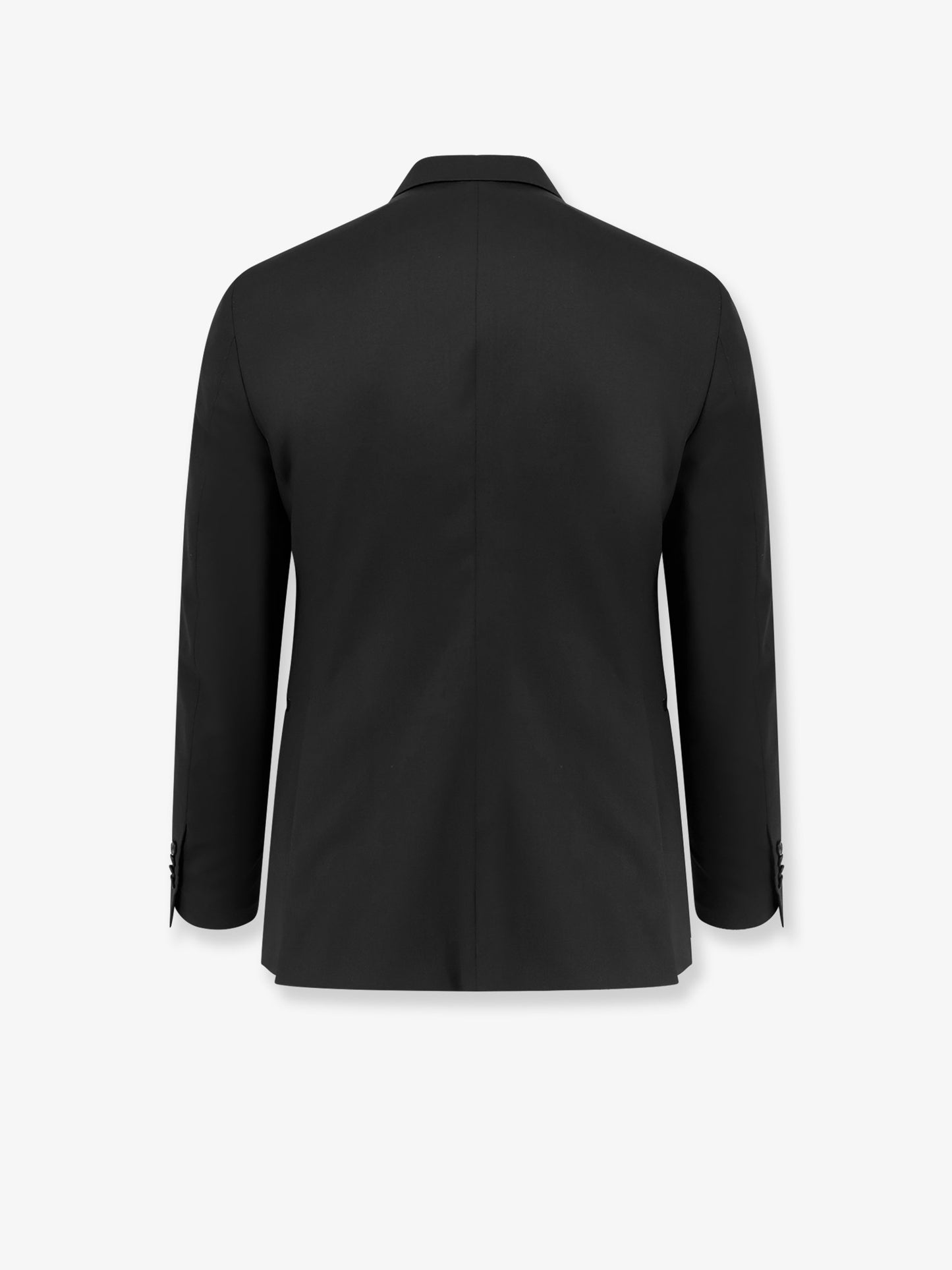 Saglia virgin wool double-breasted suit
