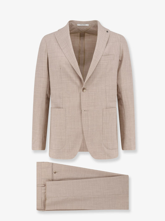 Virgin wool and silk suit