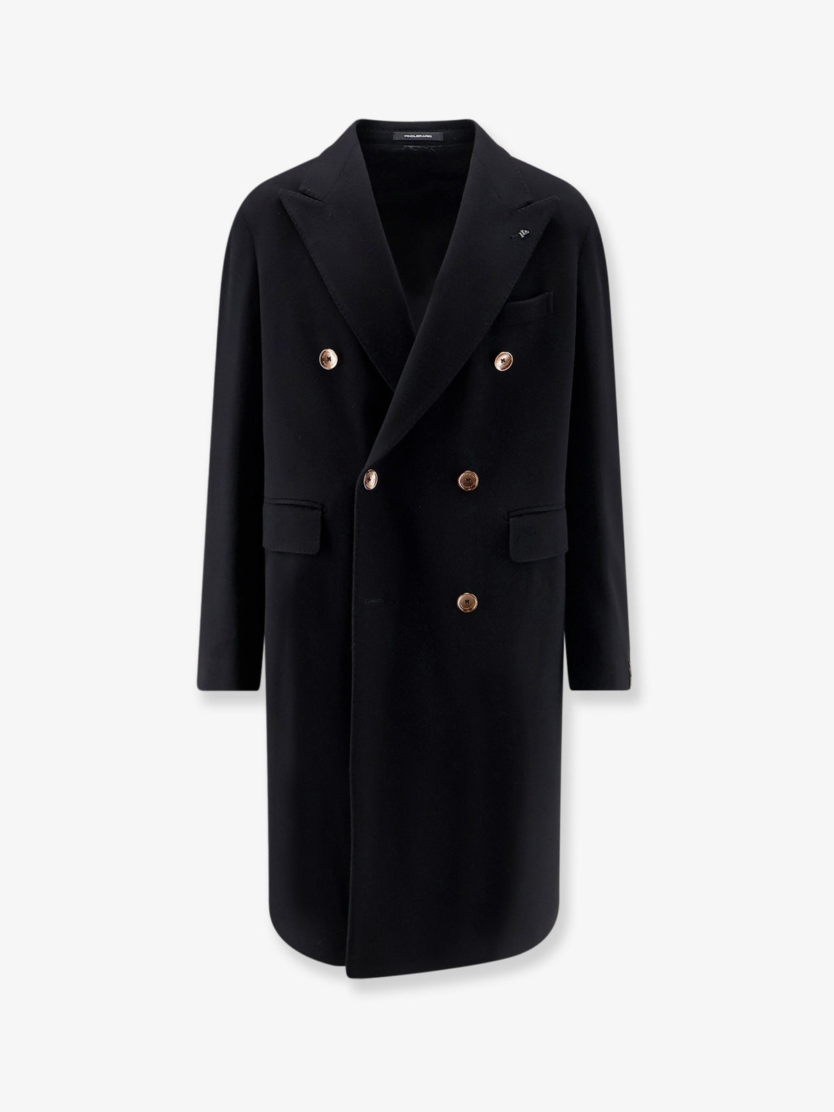 Unlined virgin wool and cashmere coat