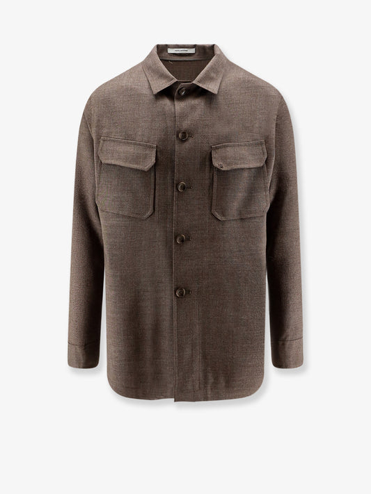 Calvin virgin wool shirt/jacket