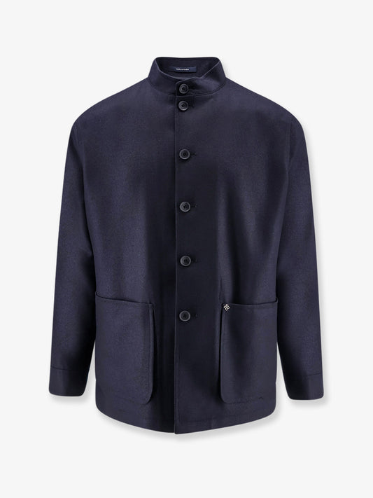 Single-breasted Loro Piana fabric blazer