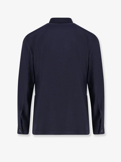 Single-breasted Loro Piana fabric blazer thumbnail