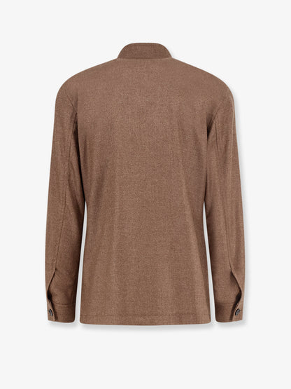 Single-breasted Loro Piana fabric blazer thumbnail