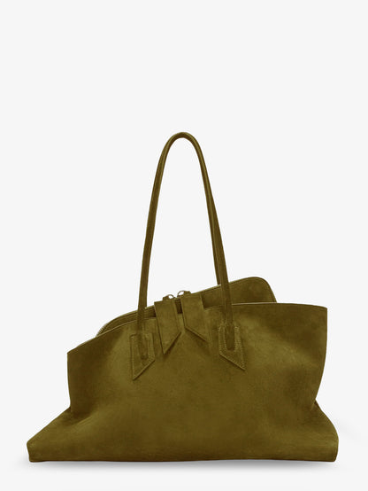 La Passeggiata suede shoulder bag thumbnail