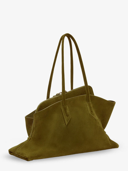 La Passeggiata suede shoulder bag thumbnail