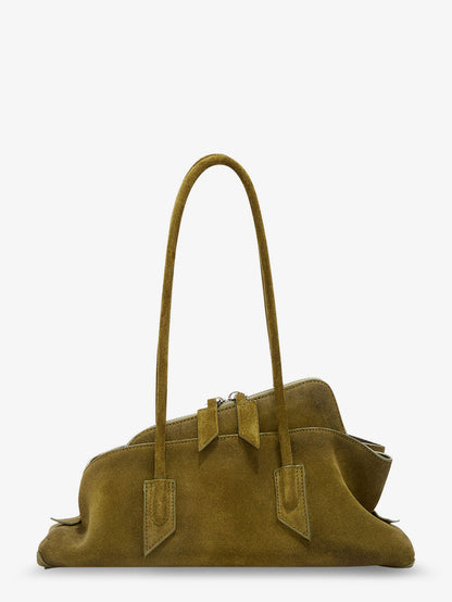 Borsa a spalla La Passeggiata Small in suede thumbnail