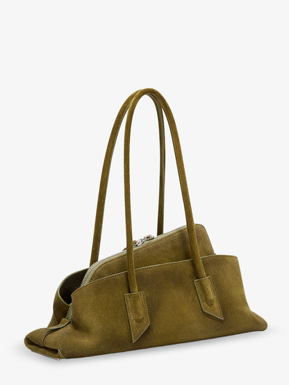 Borsa a spalla La Passeggiata Small in suede thumbnail