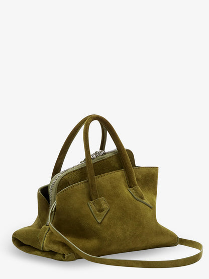 Borsa a mano La Passeggiata Mini in suede thumbnail