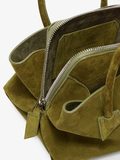 Borsa a mano La Passeggiata Mini in suede thumbnail