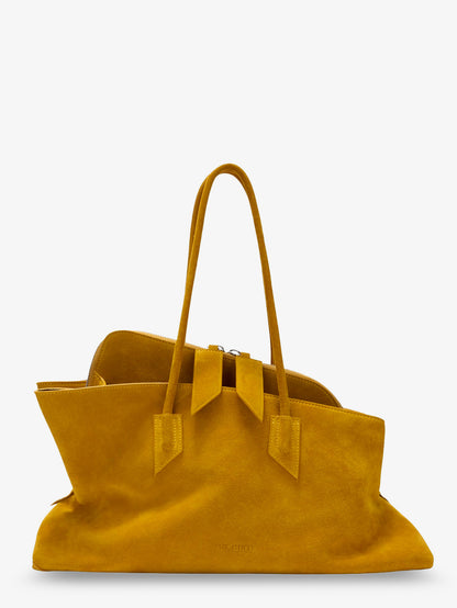 La Passeggiata suede shoulder bag thumbnail