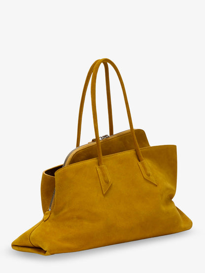 La Passeggiata suede shoulder bag thumbnail