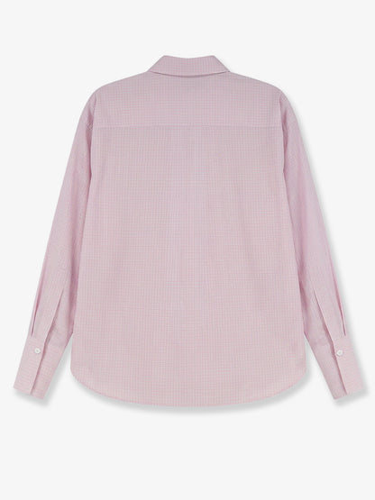 Cotton shirt with front embroidered logo thumbnail